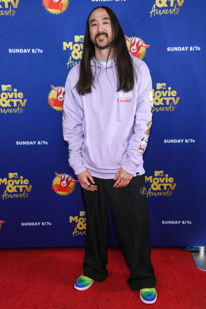 Steve Aoki attends the 2020 MTV Movie &amp;amp; TV Awards