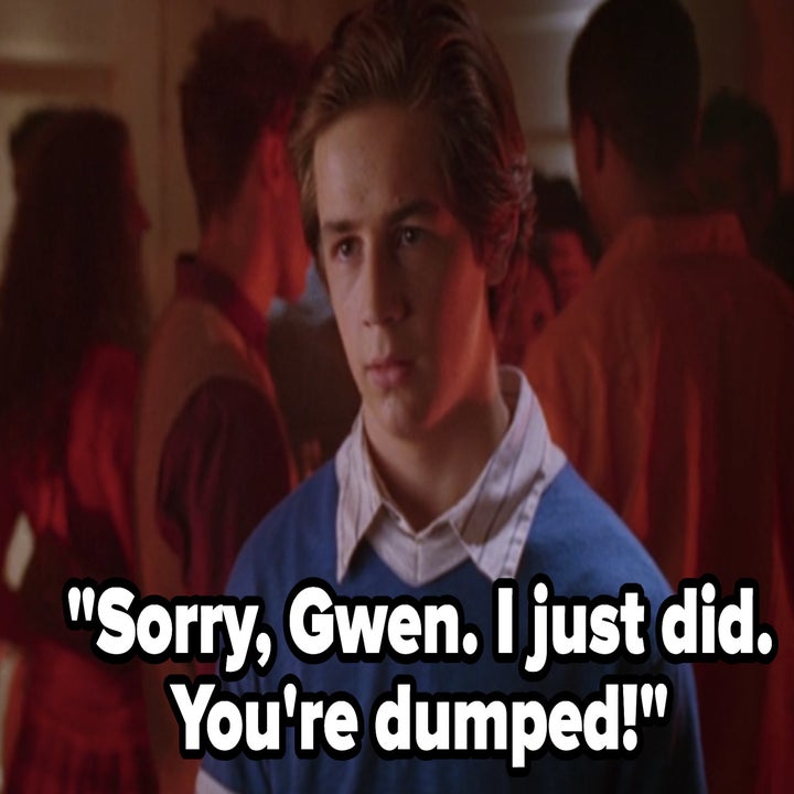 Will dumping Gwen at his party