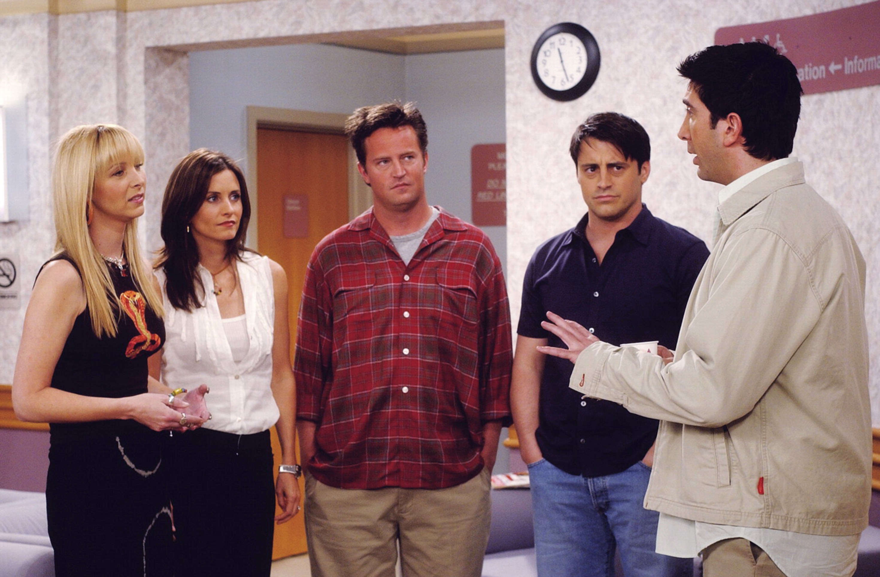 Lisa Kudrow, Courteney Cox Arquette, Matthew Perry, Matt LeBlanc, David Schwimmer, 1994-2004