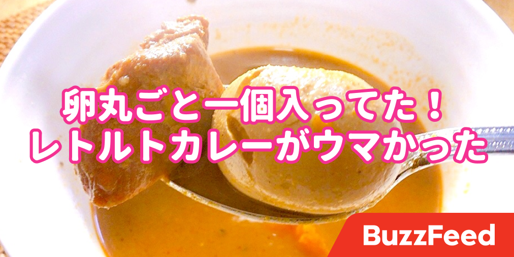 最近のレトルトってヤバイな 具材がごろっごろ入ったスープカレーがウマかった