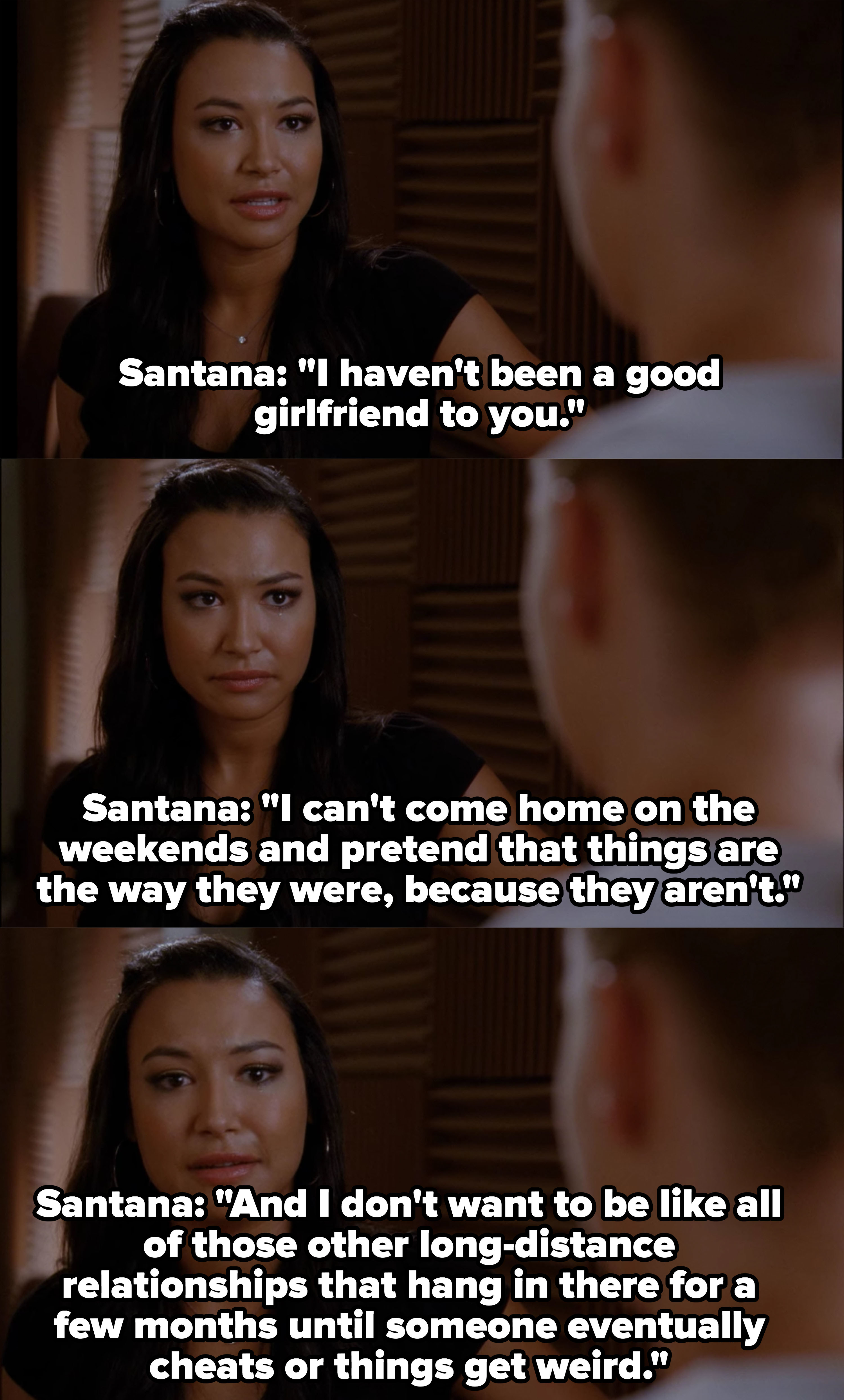 Santana says she hasn&#x27;t been a good girlfriend to Brittany and doesn&#x27;t want them to be unhappy trying to make this long-distance relationship work