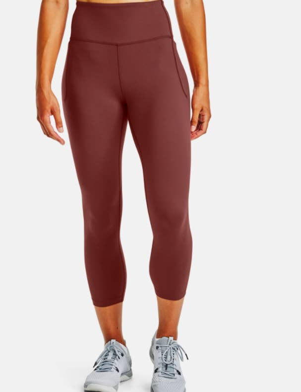 a model wearing the leggings in 