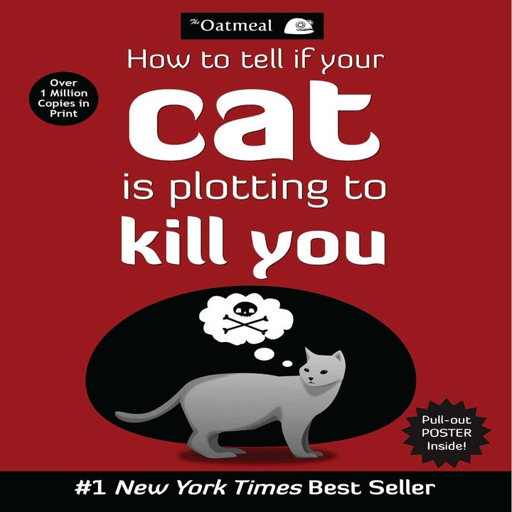 cover of the book titled how to tell if your cat is plotting to kill you