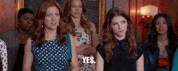 Brittany Snow saying &quot;yes&quot;