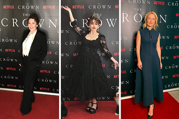 Olivia Colman, Helena Bonham Carter, Gillian Anderson in the crown