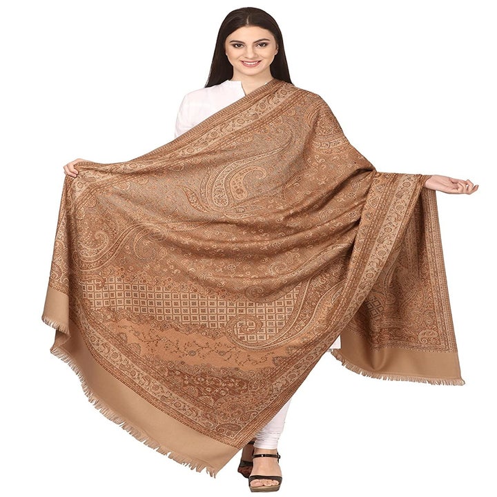 Brown Pashmina shawl