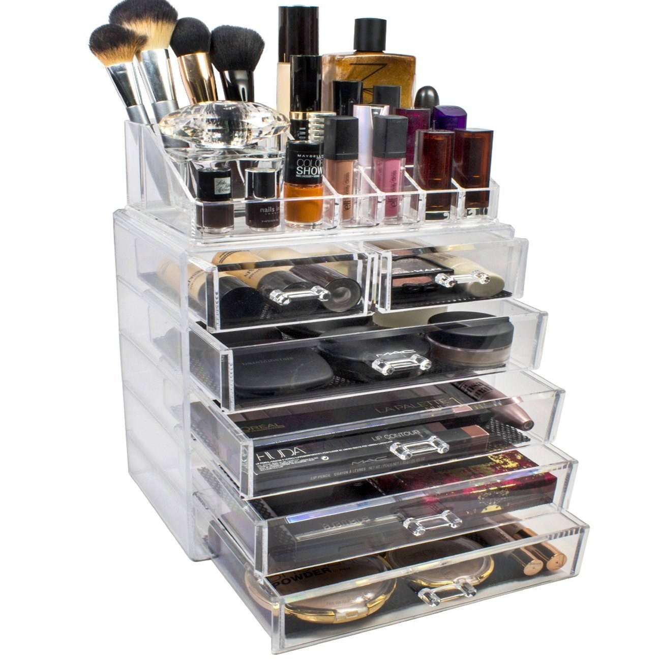 The cosmetic and jewelry storage case