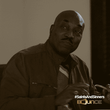 A guy saying &quot;calm down, bruh.&quot;