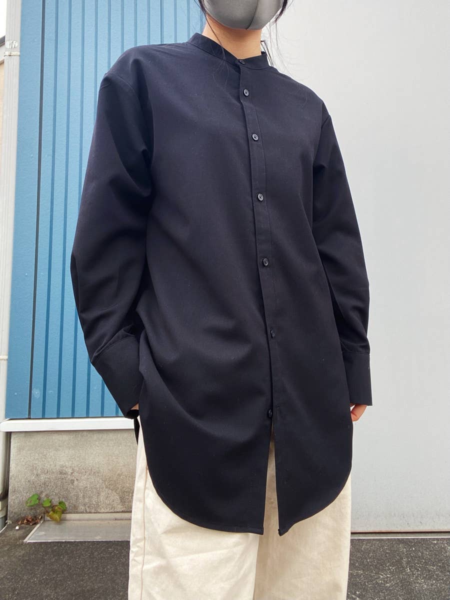 思わず2色買いしちゃった Guの バンドカラーシャツ 着回し力がバツグンすぎる