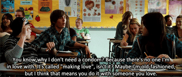 Zac Efron talking about &quot;Making love&quot;. 