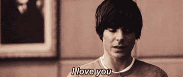 Zac Efron saying &quot;I love you.&quot;