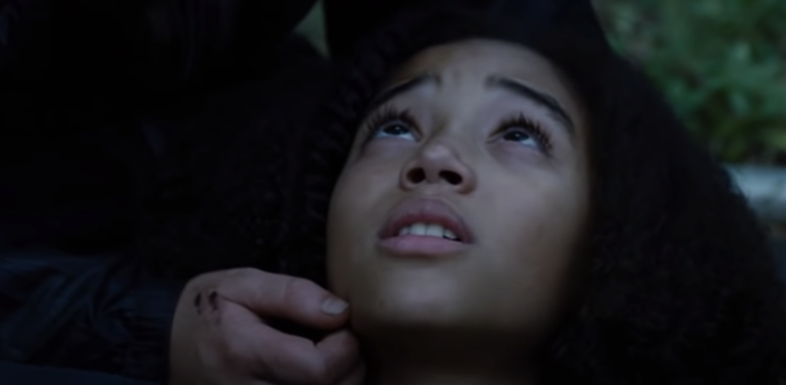 Rue dying in Katniss&#x27; arms