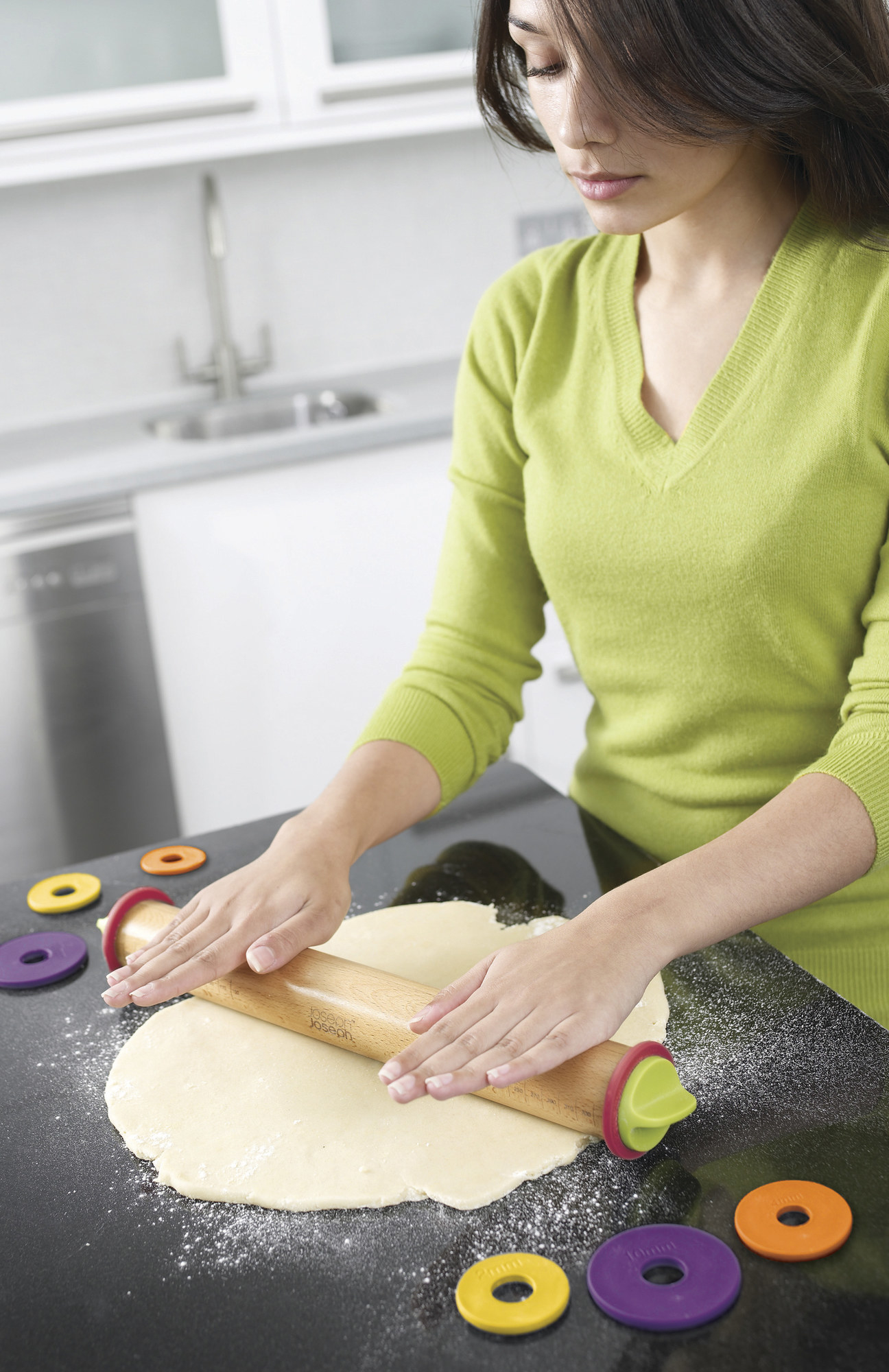 A model using the rolling pin