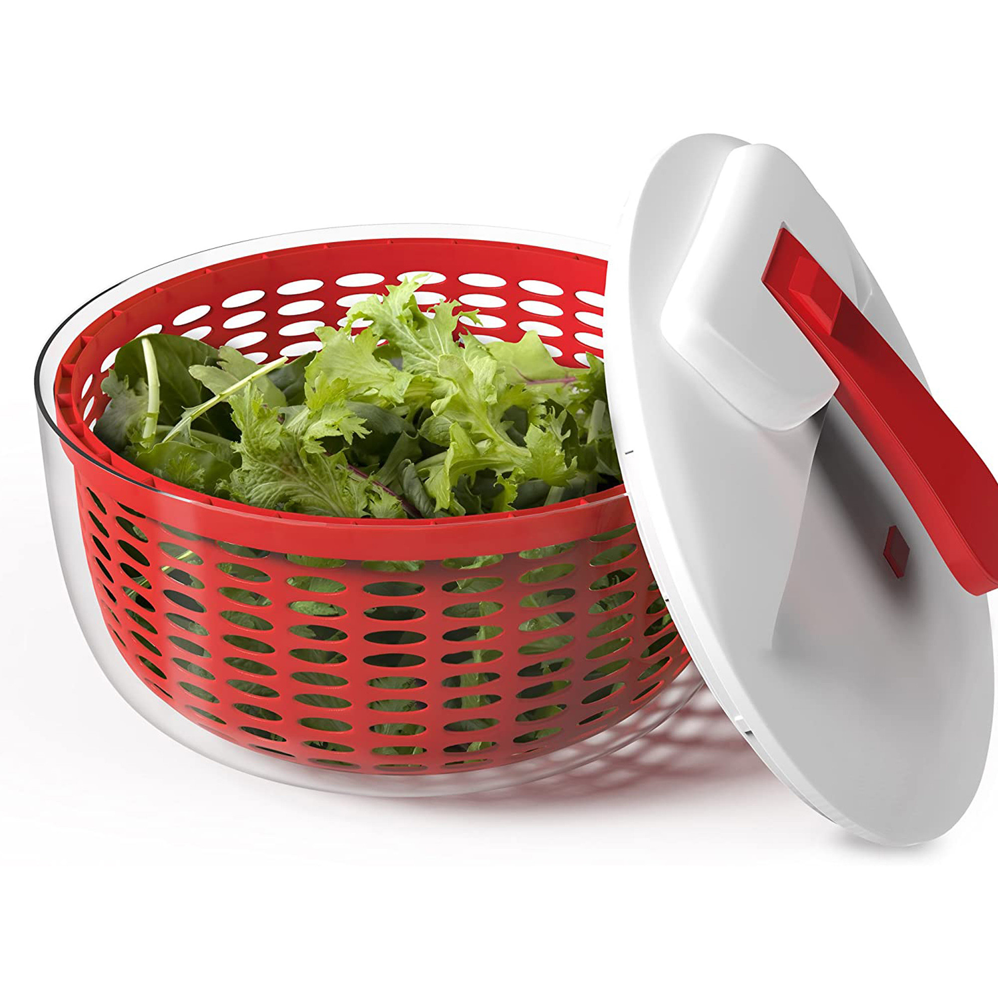 The red spinner full of lettuce