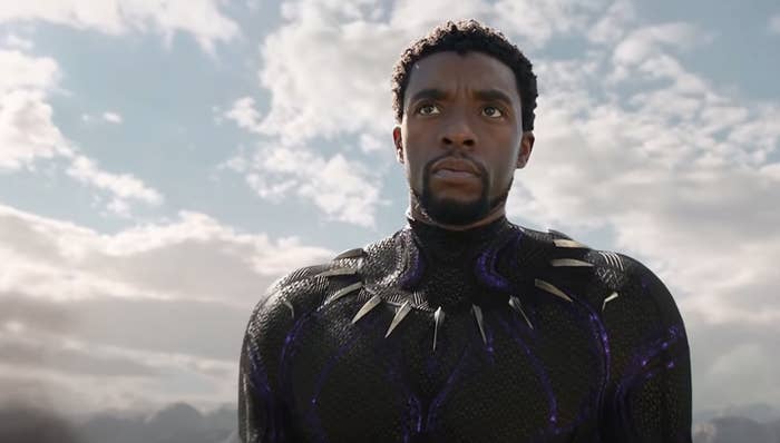 Boseman as T&#x27;Challa aka the Black Panther