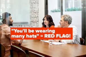 "You'll be wearing  many hats" = RED FLAG! 