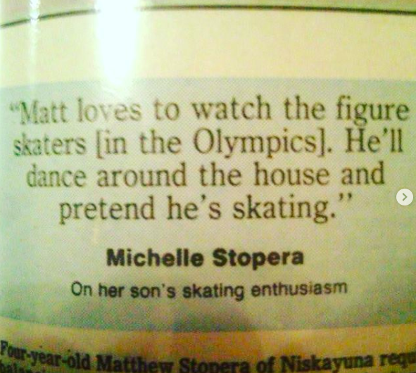 a quote about how i loved figure skating