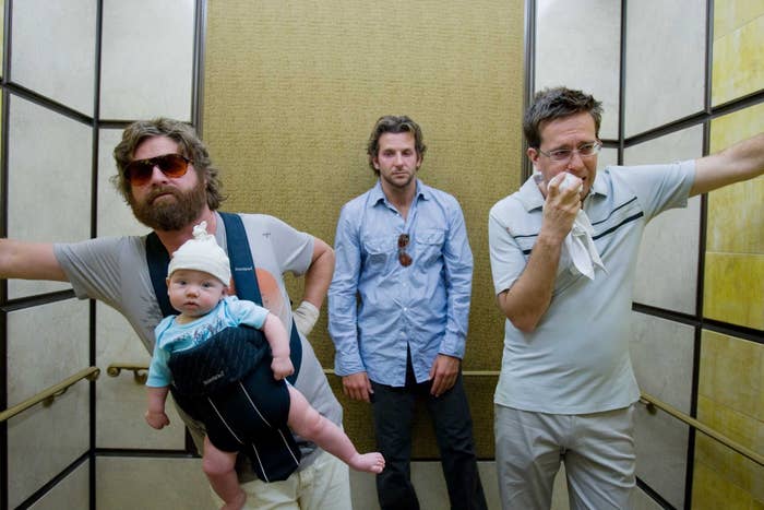 A scene from "The Hangover."