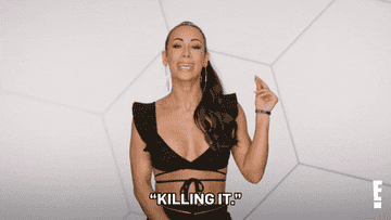 A star from E&#x27;s &quot;Total Divas&quot; says &quot;Killing it&quot;