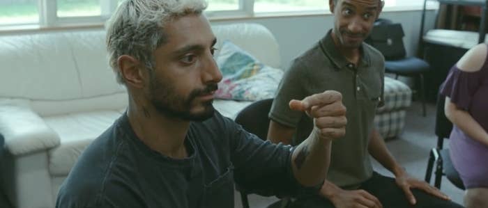 Riz Ahmed as Ruben signing in American Sign Language