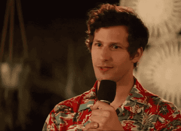Andy Samberg saying &quot;You are not alone&quot;