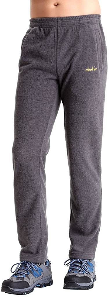 a model wearing the pants in gray