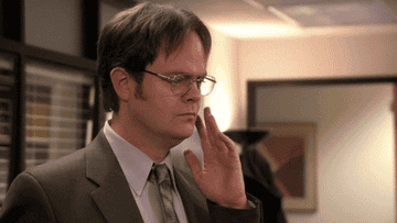 Gif of Dwight from The Office saying, &quot;It&#x27;s true&quot;