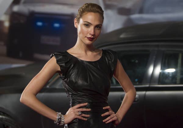 Gal Gadot promoting Fast     Furious