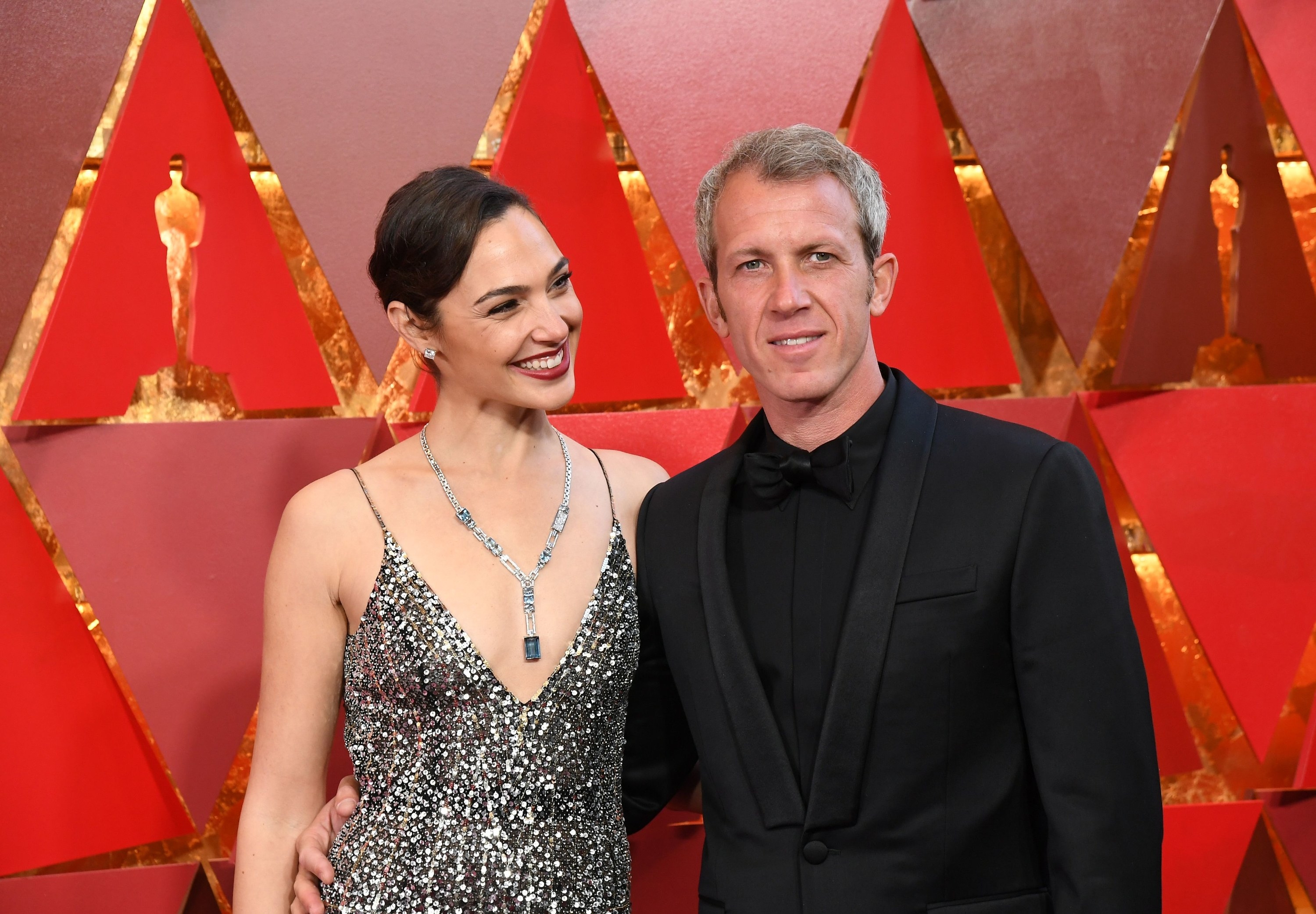 Gal Gadot and Yaron Vasano at the Academy Awards