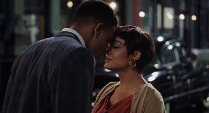 Tessa Thompson and Nnamdi Asomugha in "Sylvie's Love"