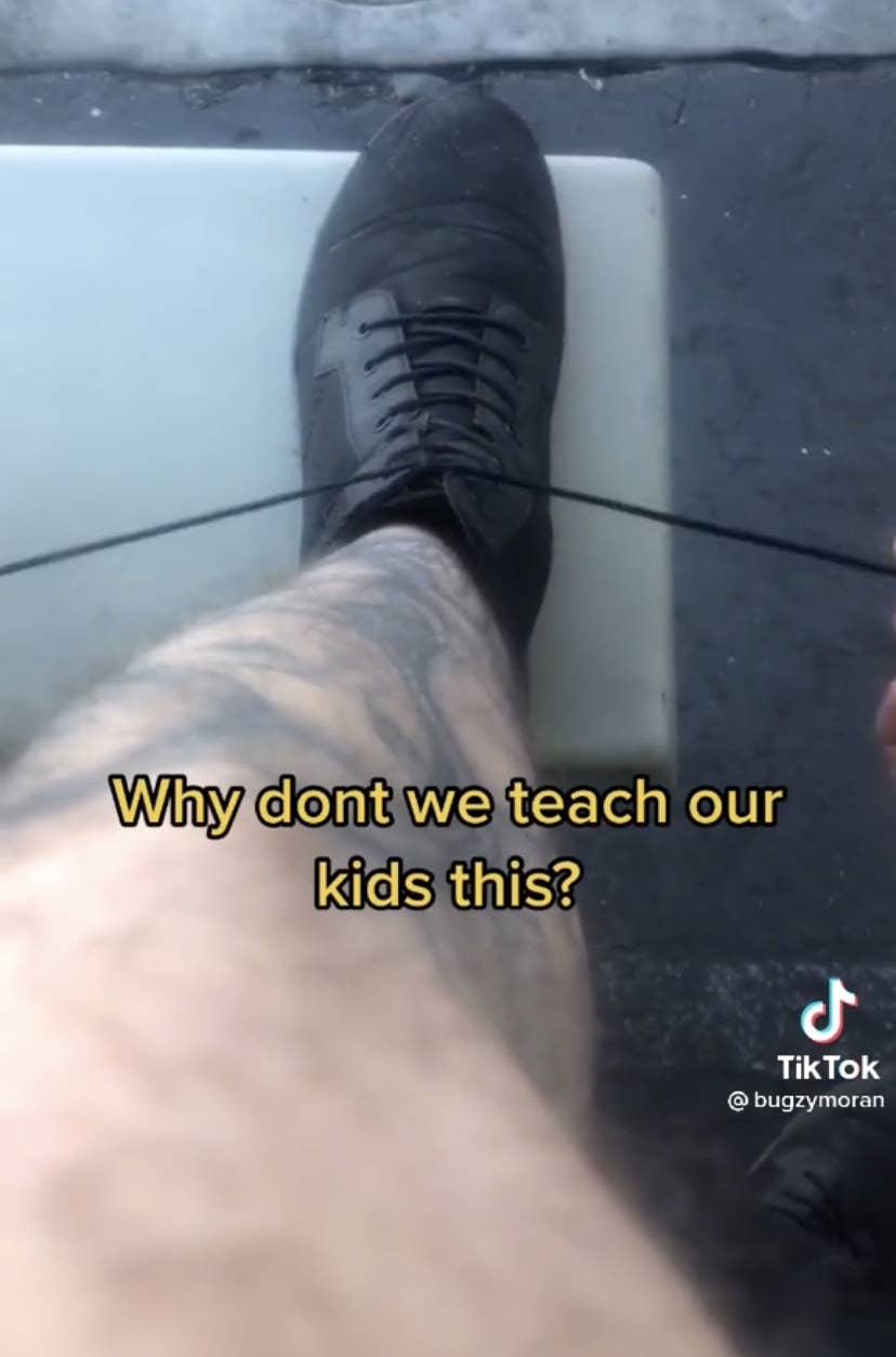 How to Teach Kids to Tie Shoes (According to TikTok)
