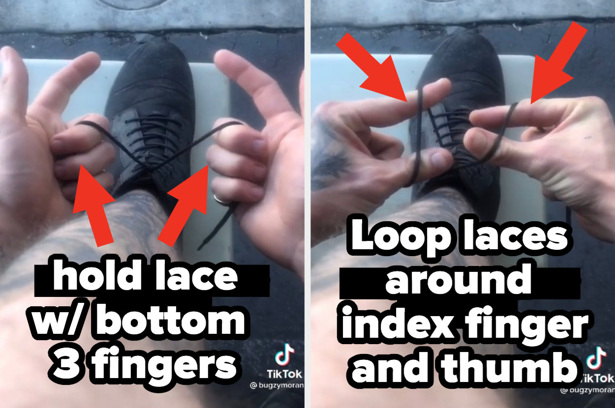 How To Tie Your Shoes, According To TikTok