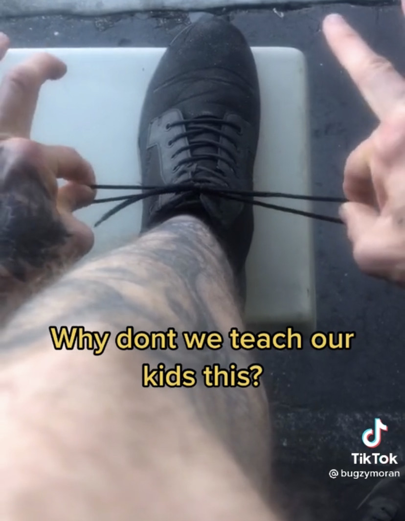 How To Tie Your Shoes According To TikTok