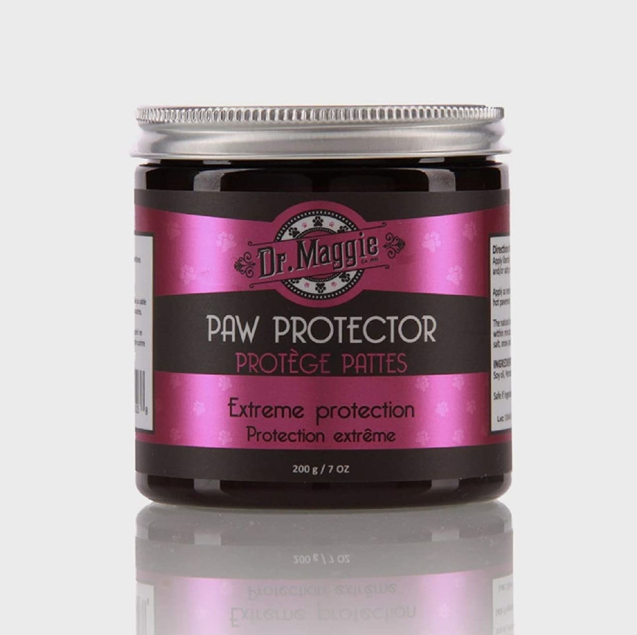 A jar of Dr. Maggie&#x27;s paw protector 