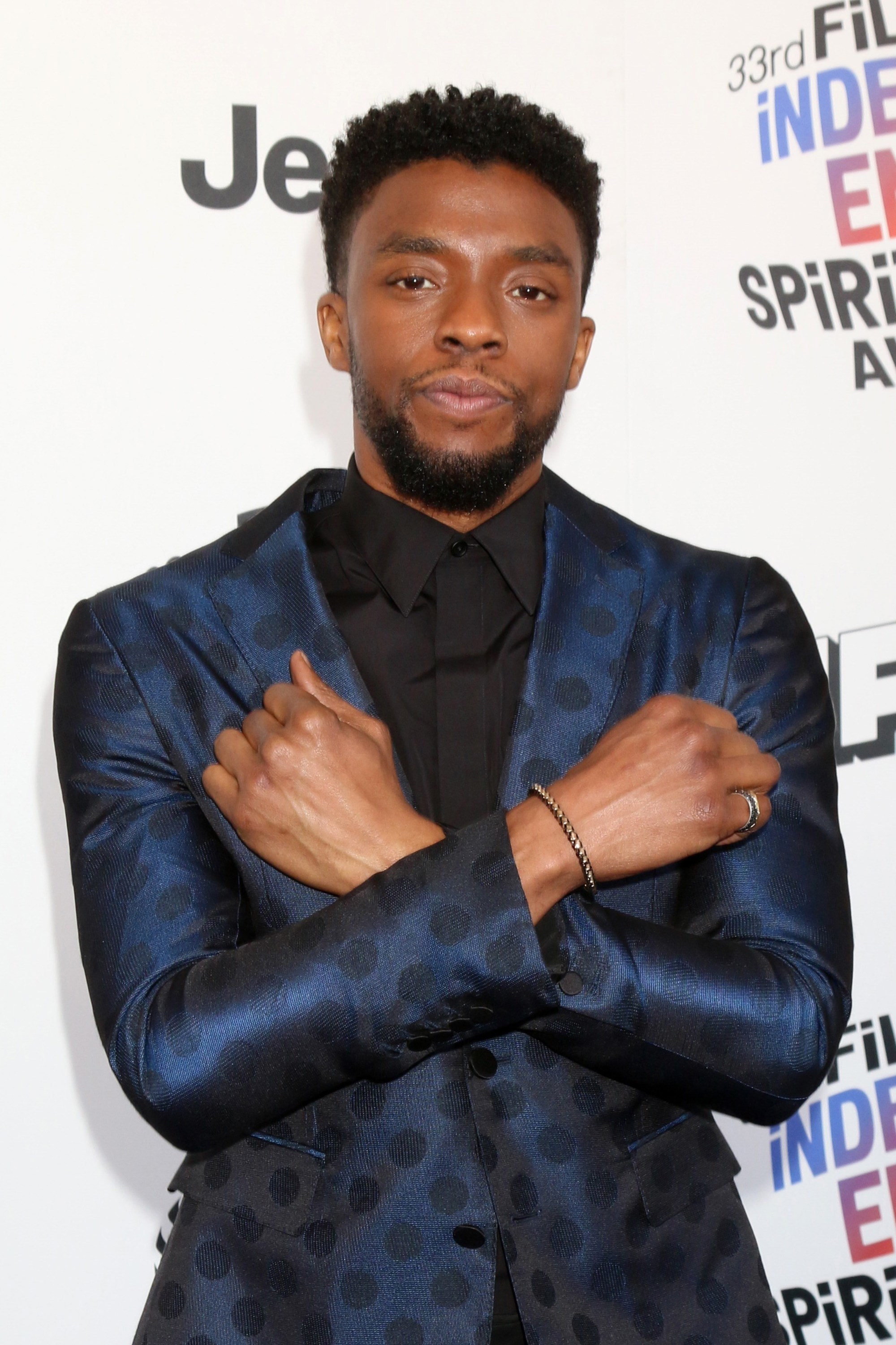 Chadwick Boseman at arrivals for 2018 Film Independent Spirit Awards - Arrivals, Santa Monica Beach, Santa Monica, CA March 3, 2018