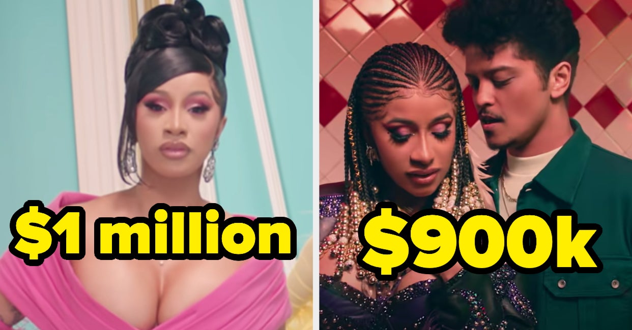 Cardi B Reveals Music Video Costs