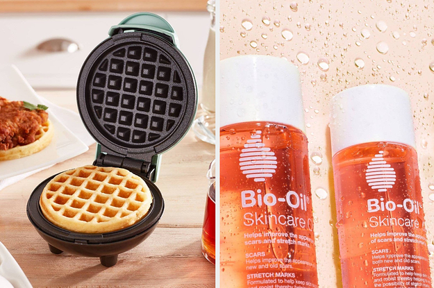 waffle maker and bio oil