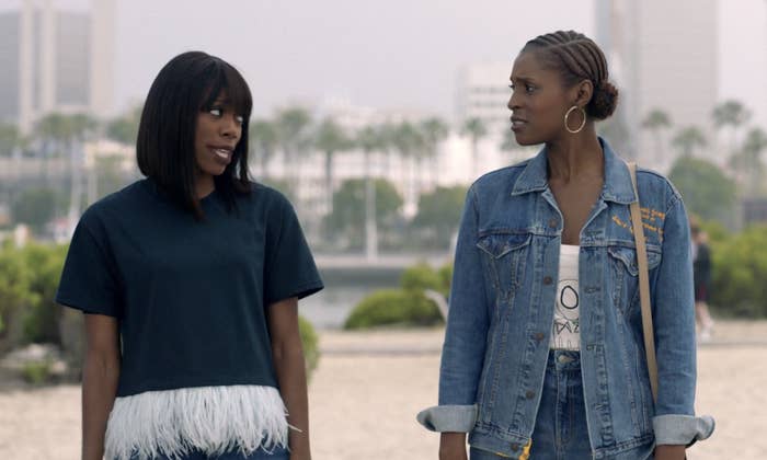 Yvonne Orji as Molly Carter and Issa in Insecure