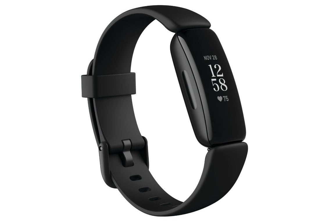The fitbit in black