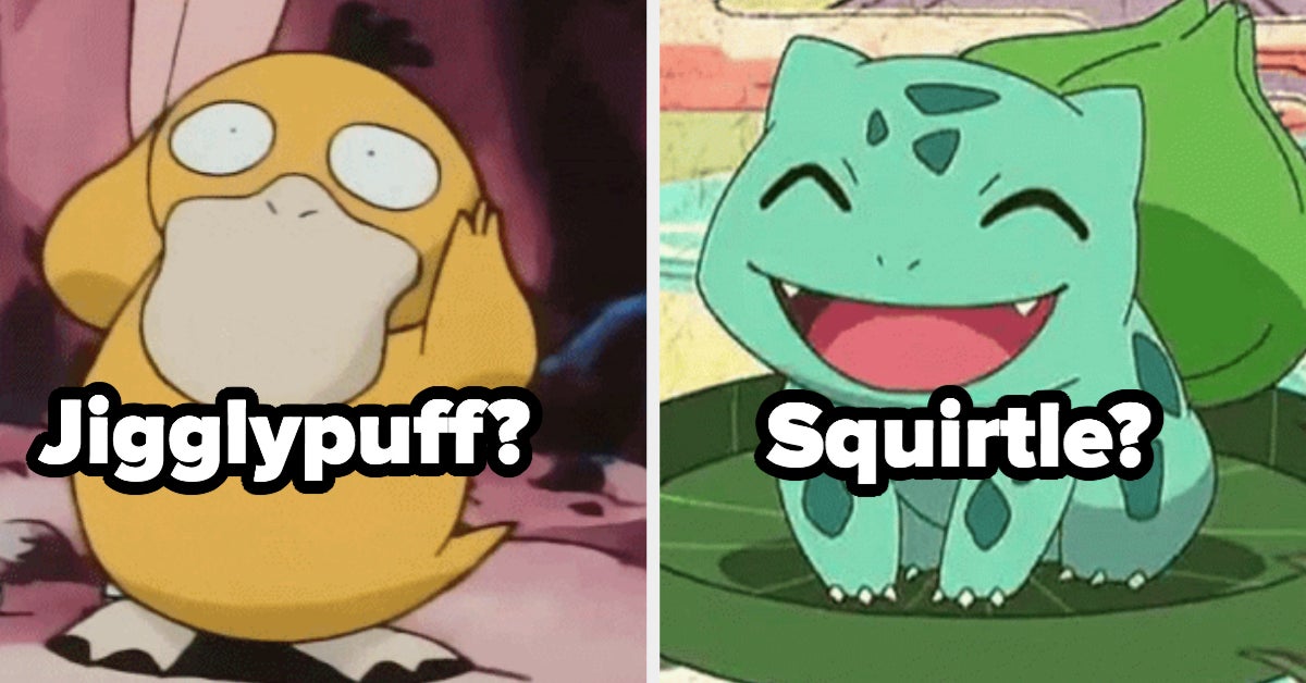 Unique Pokémon Type Picture Click Quiz - By squirrelgirlk