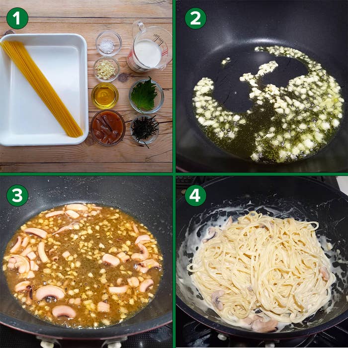 おつまみだけじゃない 塩辛はクリームパスタにしても美味しいよ