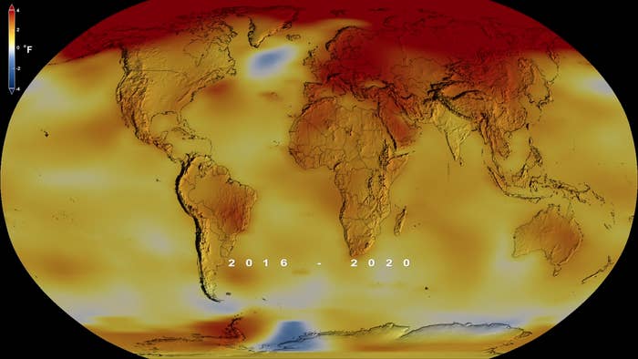 2020 effectively tied 2016 as the hottest on record, according to NASA.