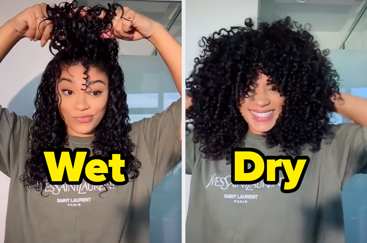THE WET LOOK ON SHORT NATURAL/CURLY HAIR | HOW TO MAKE IT WORK FOR THICK...  | Wet look hair, Short natural curly hair, Curly hair styles naturally