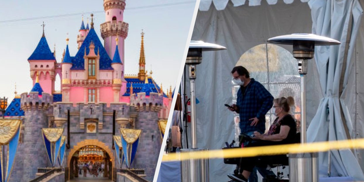Image of article 'Here's What The Disneyland Vaccination Site Actually Looks Like'