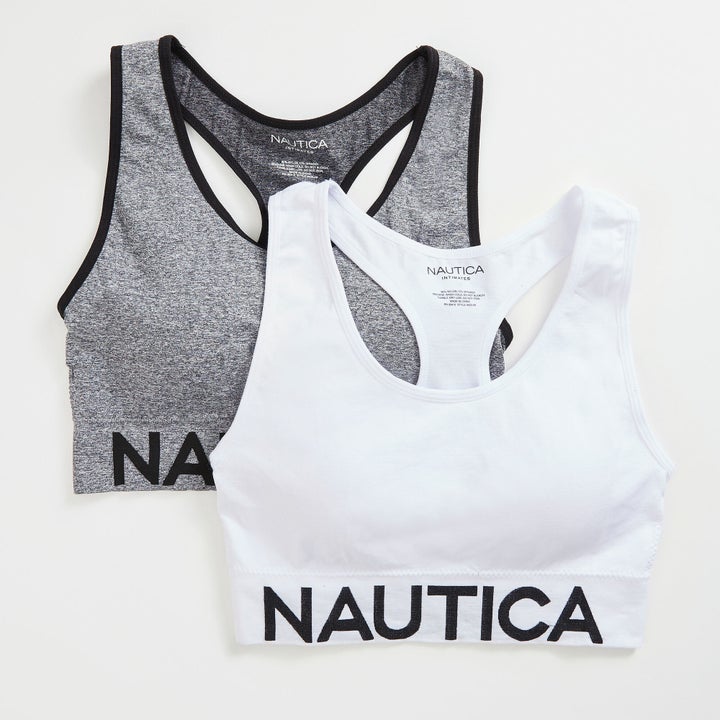 Nautica-branded sports bras 