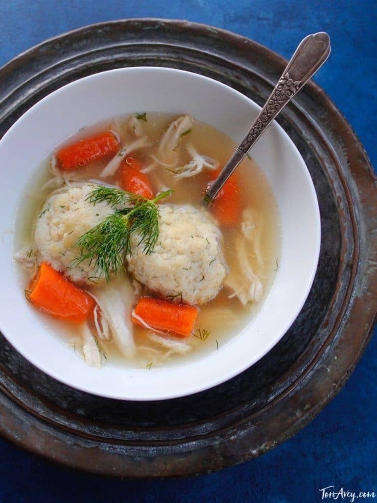 Classic Matzo Ball Soup Recipe: Fluffy OR Chewy - The Woks of Life