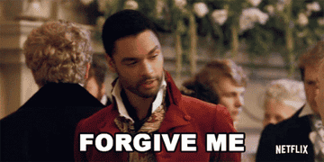 Gif of Simon saying &quot;forgive me&quot; to Daphne 
