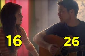 Selena Gomez was 16 and Drew Seeley was 26 when "Another Cinderella Story" premiered