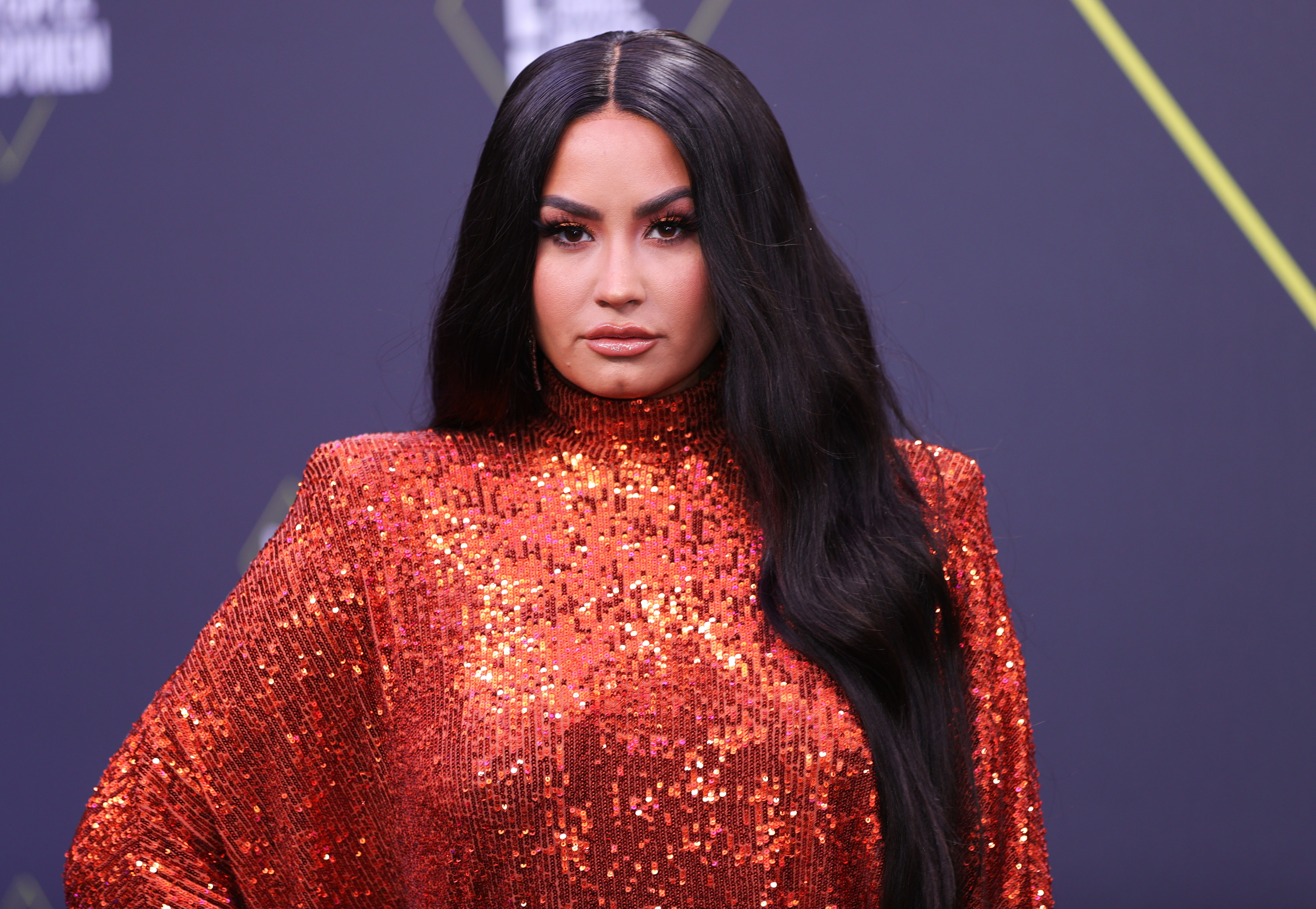 Demi Lovato at the 2020 E! People&#x27;s Choice Awards