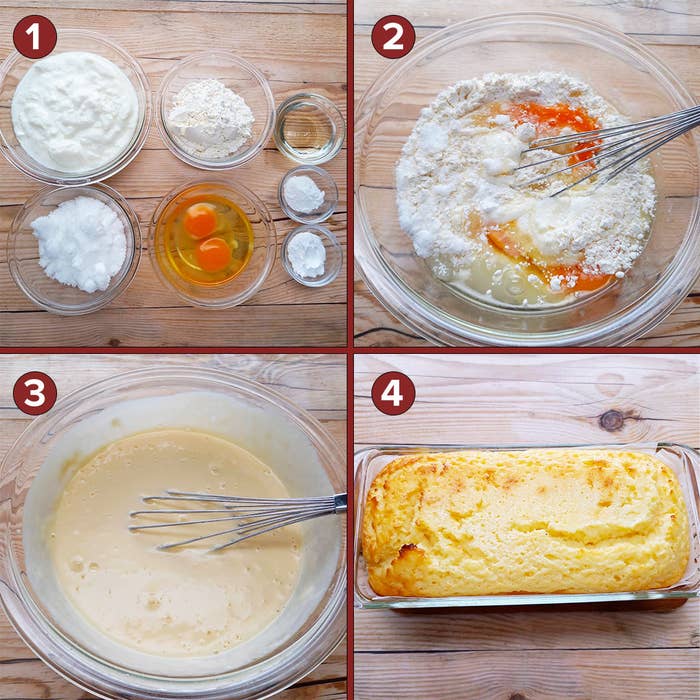 大容量パック使い切り クリームチーズも生クリームも不要のベイクドヨーグルトケーキ